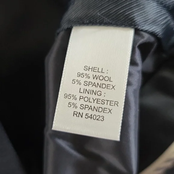 Banana Republic Martin Fit Navy Straight Leg Pants - Picture 11 of 13